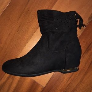 Bella Marie Black Ankle Boot Slouchy Elma so 9 New